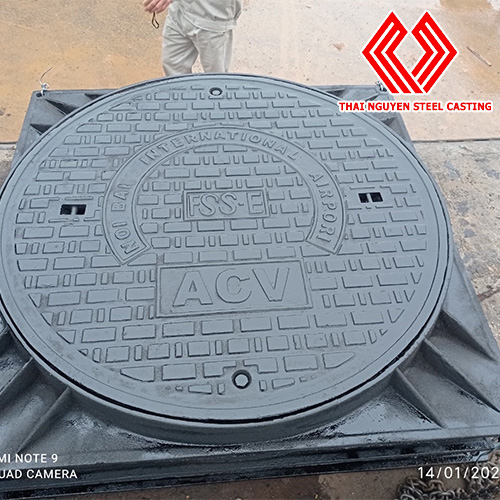 iron manhole cover